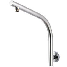 Euro 350mm Fixed Gooseneck Shower Arm